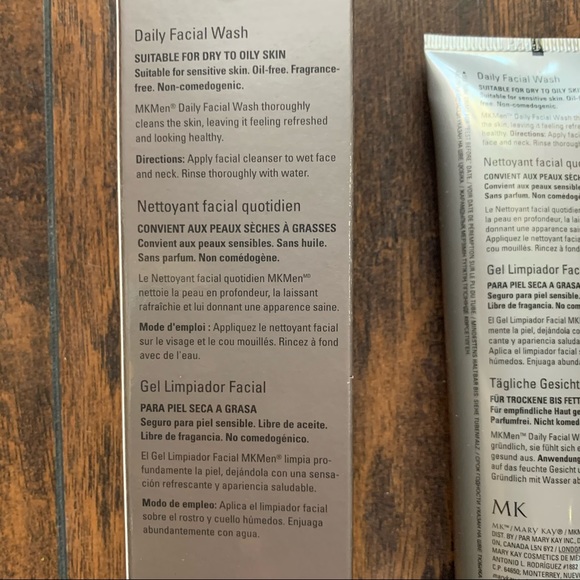 Men Daily Facial Wash, cleanser, face soap, Mary Kay - Picture 4 of 7